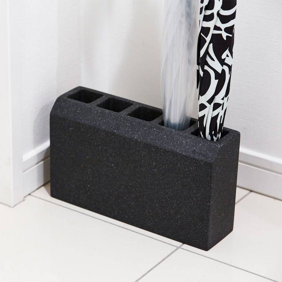 Renga Umbrella Stand, Sand Black