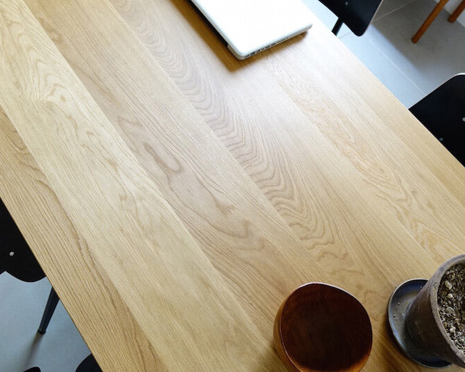 TD.4 Table Oak White Galfanitas L Oak White