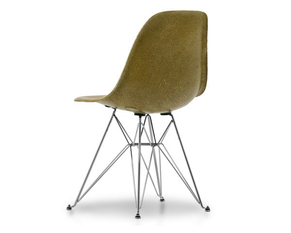 Fiberglass Side Shell Chair OLIVE オリーブ