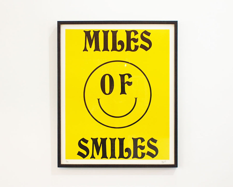 MILES OF SMAILES POSTER マイルズオブスマイルズ ポスター