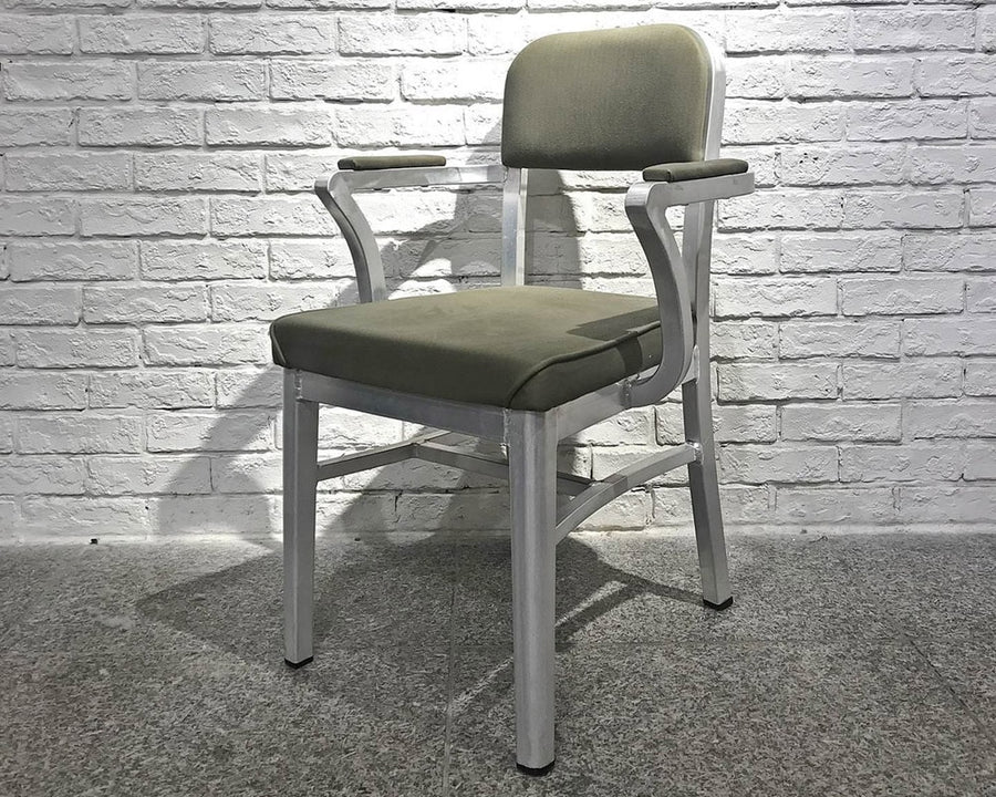 MORGAN ARM CHAIR OLIVE GREEN モルガンアームチェア オリーブグリーン