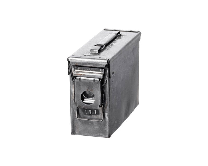 VINTAGE STEEL EQUIPMENT BOX