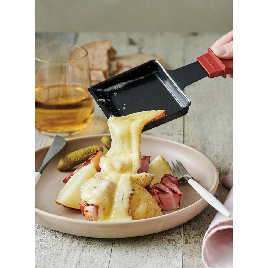 Raclette &amp; Fondue Maker Grand Melt Red