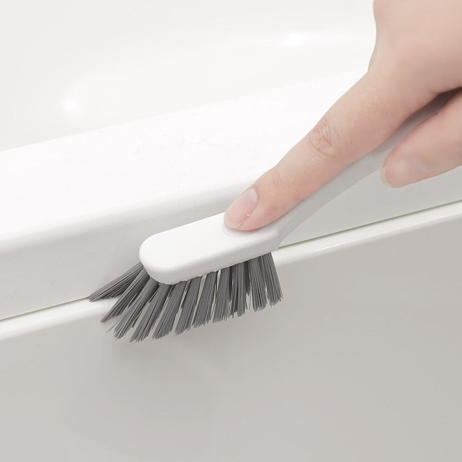 A quick wash in the bathroom