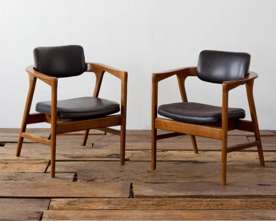 WARNER ARM CHAIR_BLACK PVC ワーナーアームチェア PVC