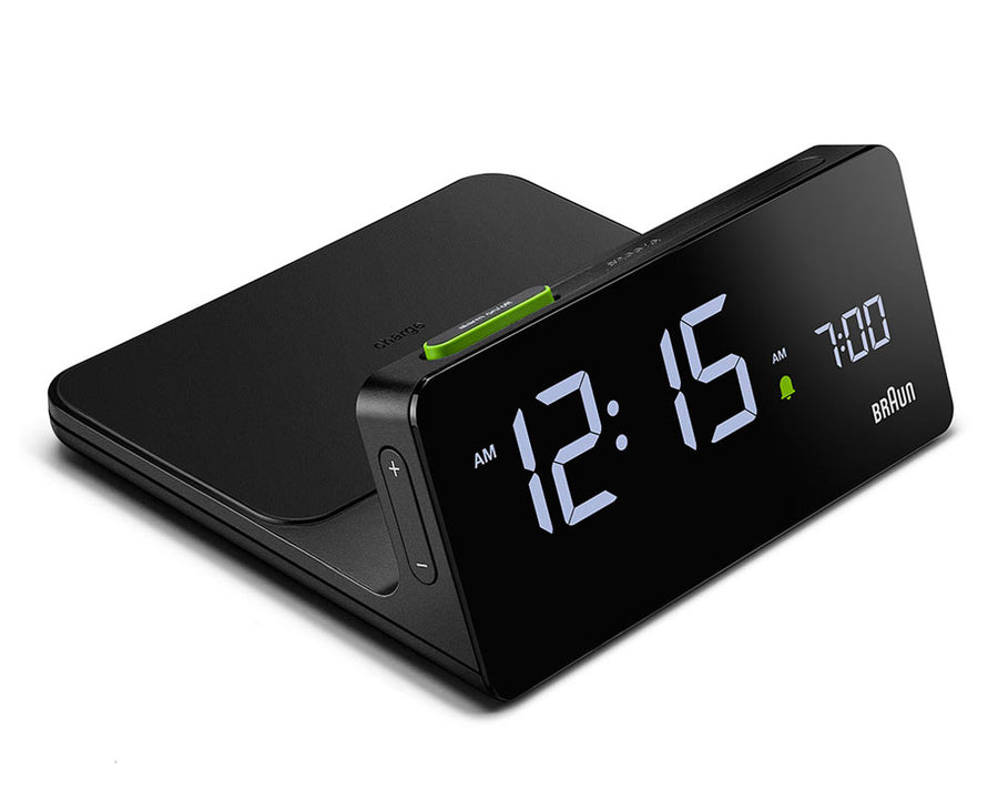 Digital Alarm Clock BC21 デジタルアラームクロックQiワイヤレス充電