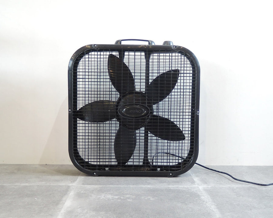 BOX FAN Black / 扇風機 ラスコ ボックスファン ブラック