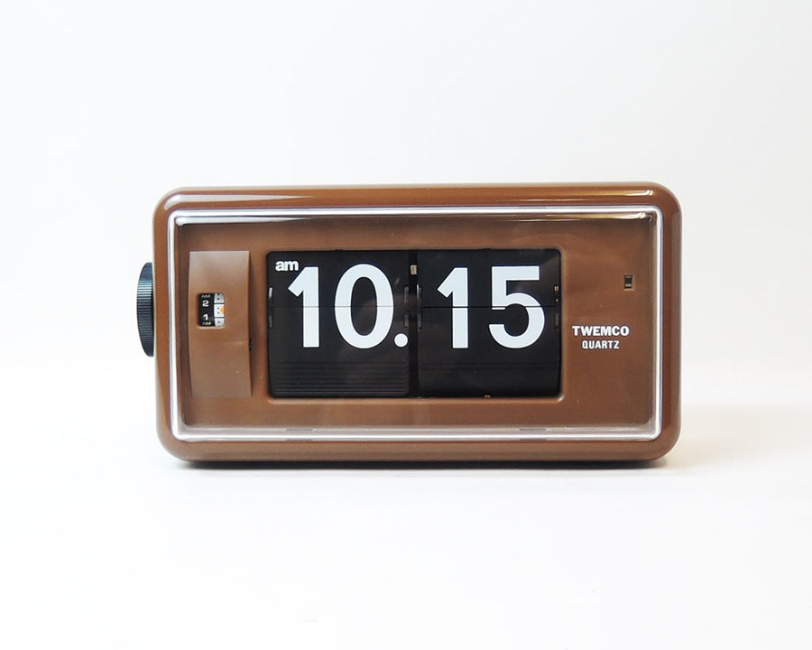 Flip Alarm Clock AL-30 Limited Brown トゥエンコ アラームクロック AL-30 別注ブラウン
