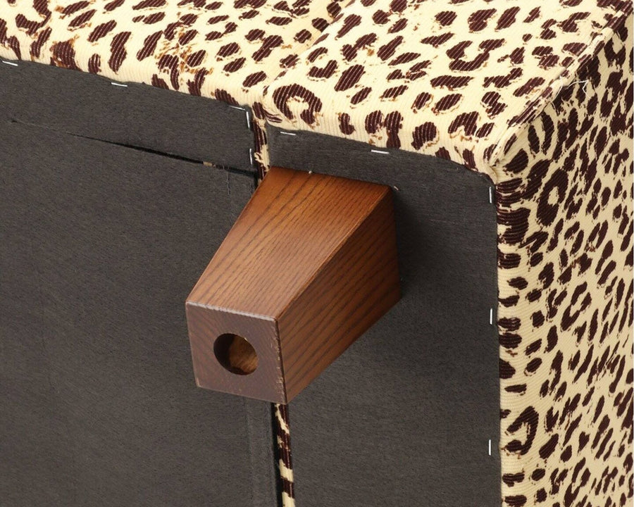 JETTY FEATHER SOFA 2.5P AC10 Jetty Feather Sofa Leopard