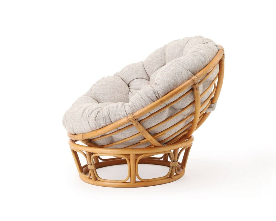 WICKER EASY CHAIR 2nd IVORY Wicker Easy Chair Ivory