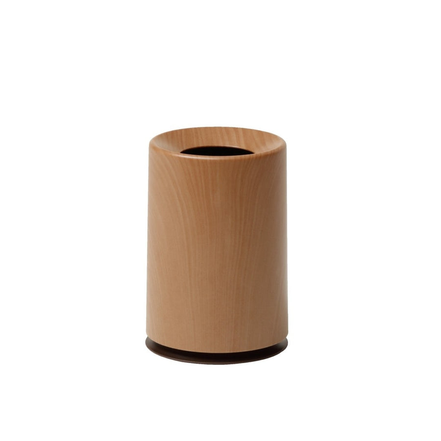 mini TUBELOR Round Dustbin Wood Grain