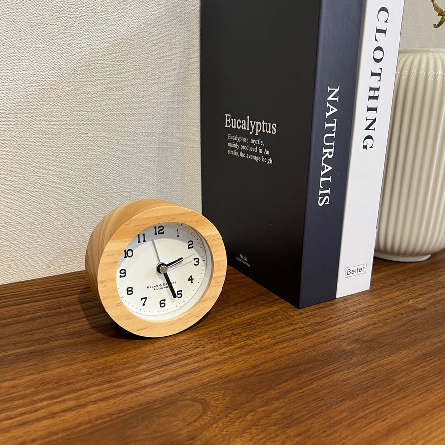 Aina Wood Alarm Clock