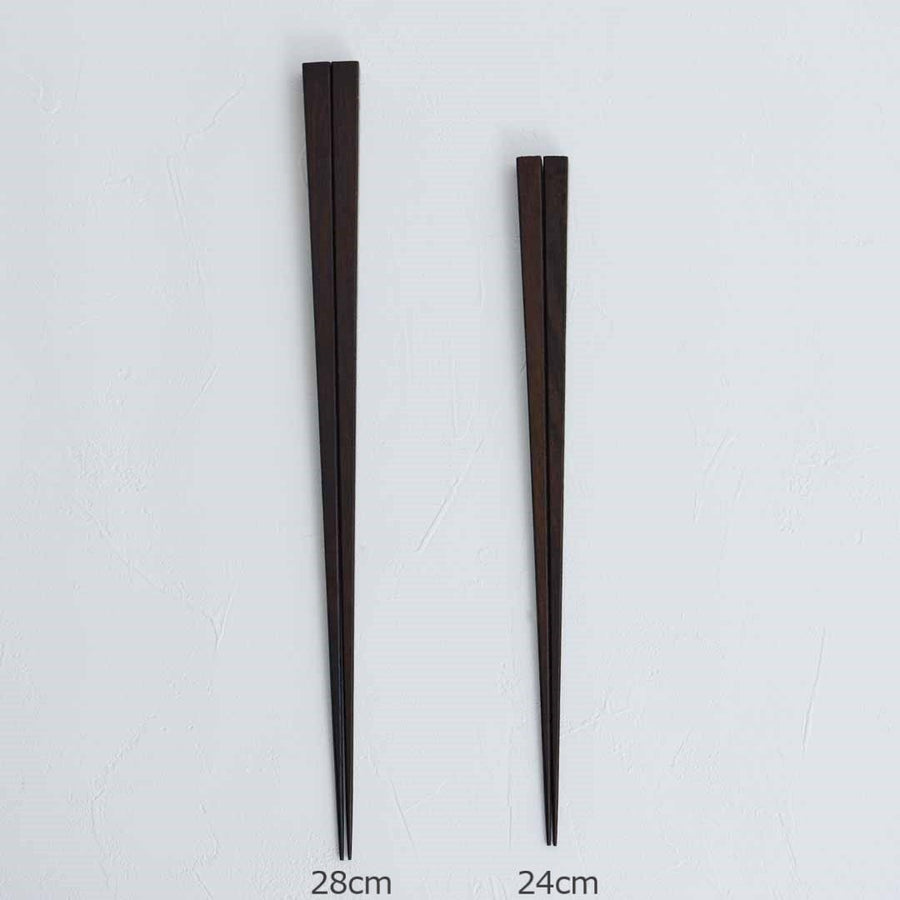 若狭取り分け箸 28cm 無垢