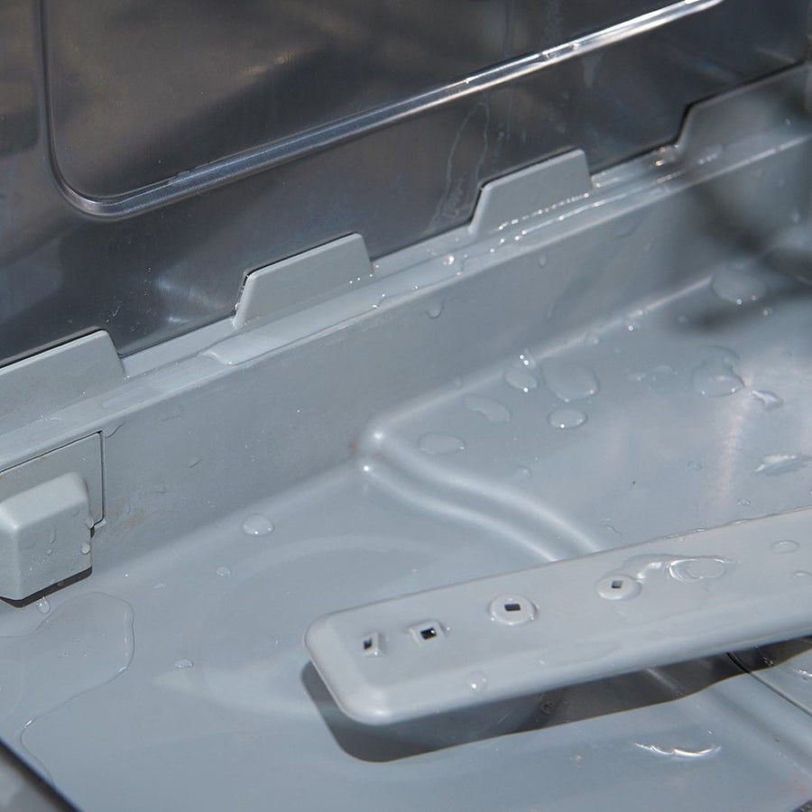Dishwasher interior cleaner