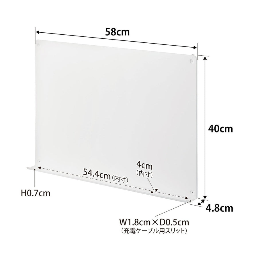 Tower Wall Print Board with Tray, Compatible with Plasterboard Walls