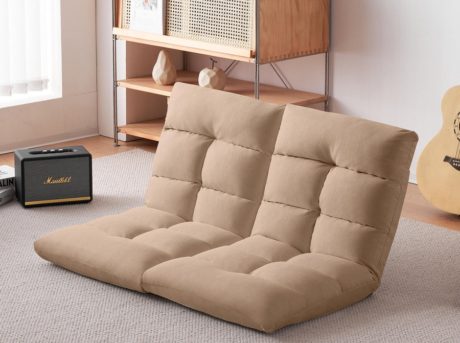 Left and right independent reclining sofa