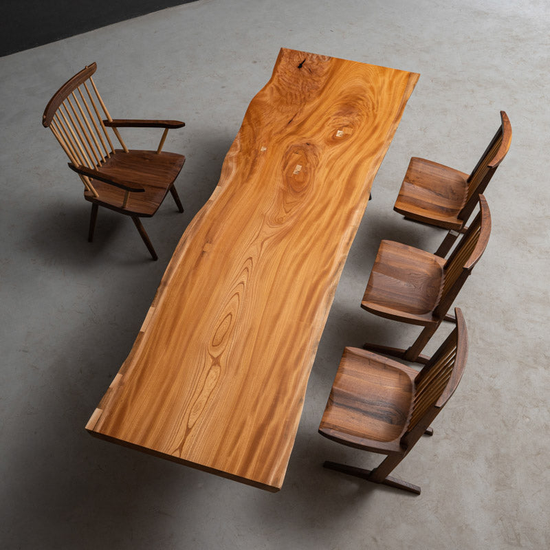 Solid beech table top