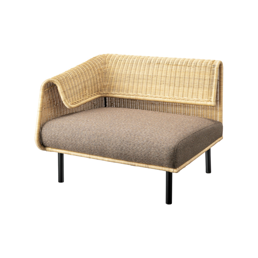 サンドラー 片肘 左 ナチュラル