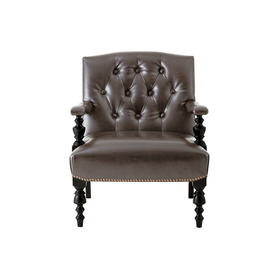 アームチェア ブラウン