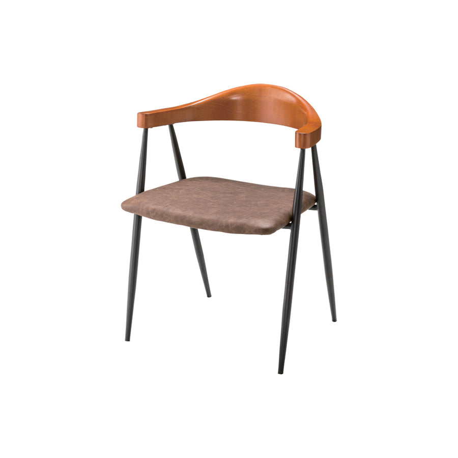 アームチェア ブラウン