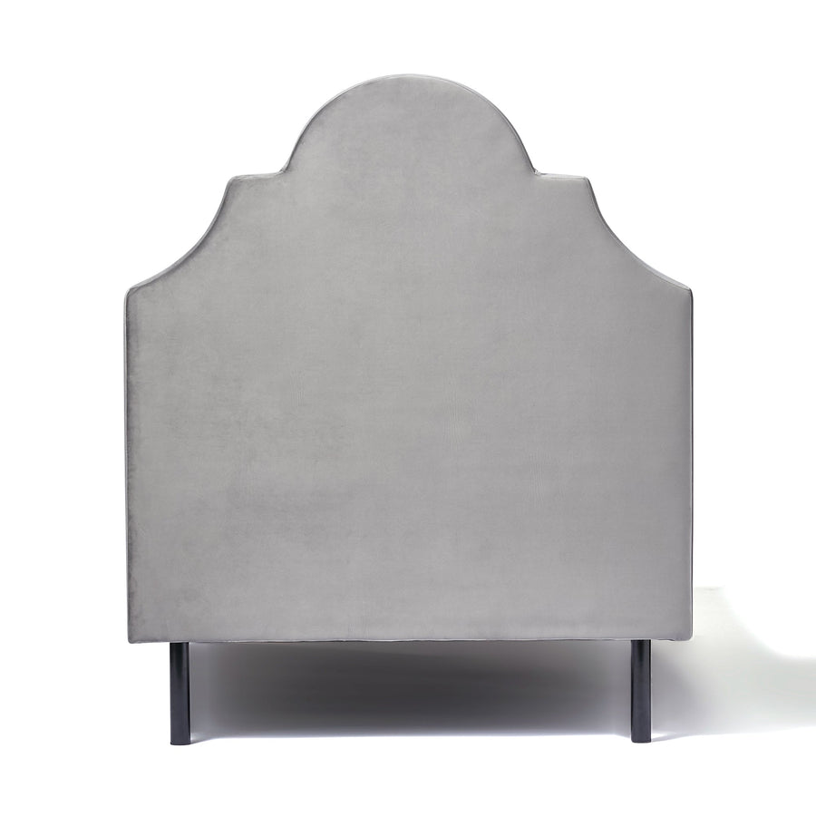 Brisa Bed Crown Single Grey