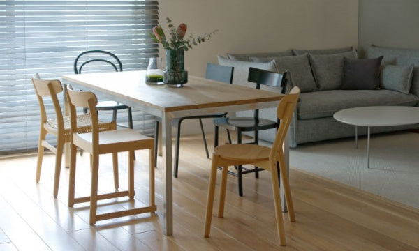 Order table 1800 Mizunara (Japanese oak) with soap, oil and urethane coating