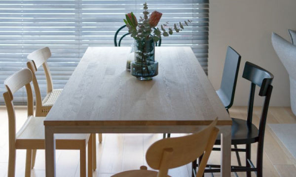 Order table 1800 Mizunara (Japanese oak) with soap, oil and urethane coating