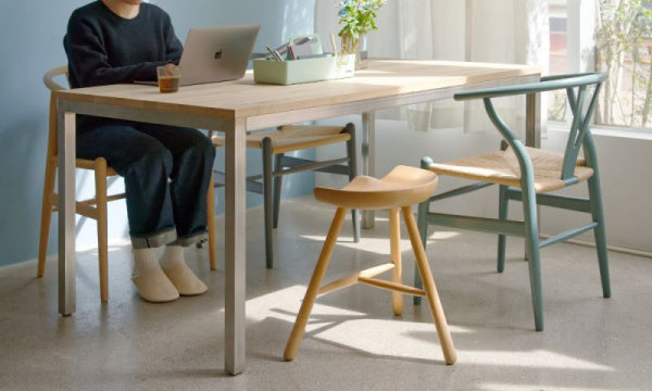 Order table 1500 Mizunara (Japanese oak) with soap, oil and urethane coating
