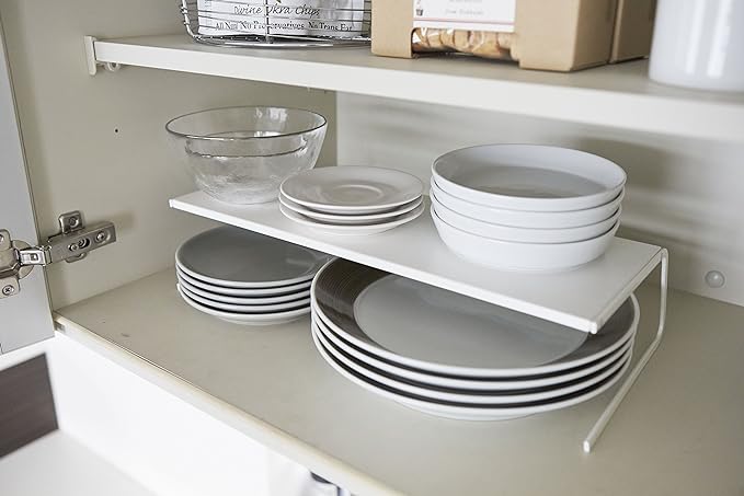 PLATE Dish Rack Dish Storage L White