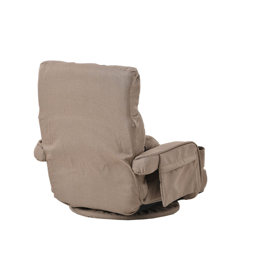 Swivel PU leather 1-seater sofa
