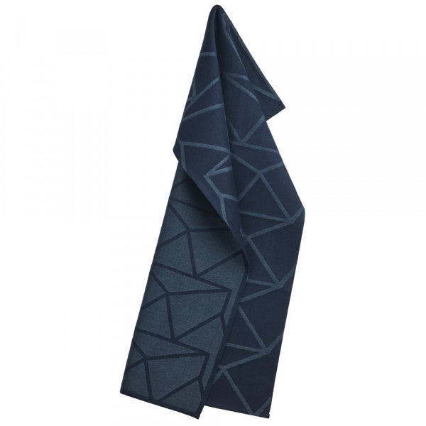 ARNE JACOBSEN tea towel, 50x80cm, navy