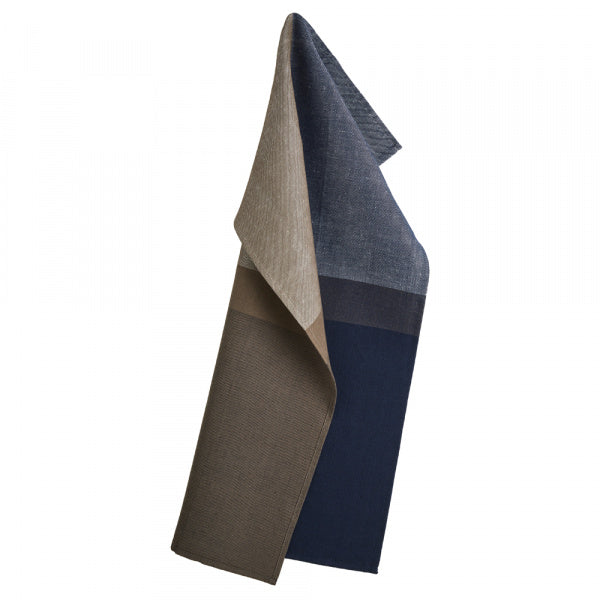 COLOURBLOCK tea towel, 50x80cm, deep blue