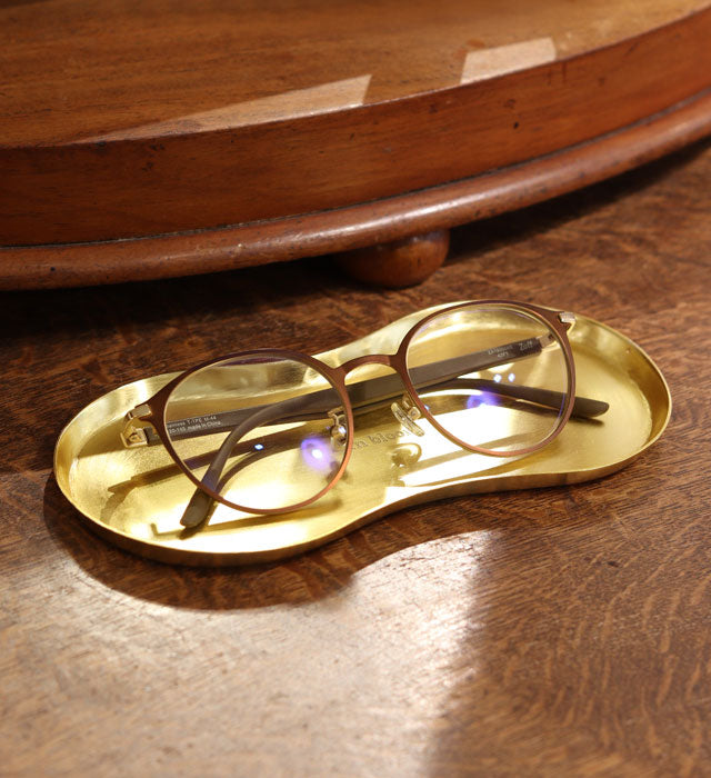 in bloom glasses tray
