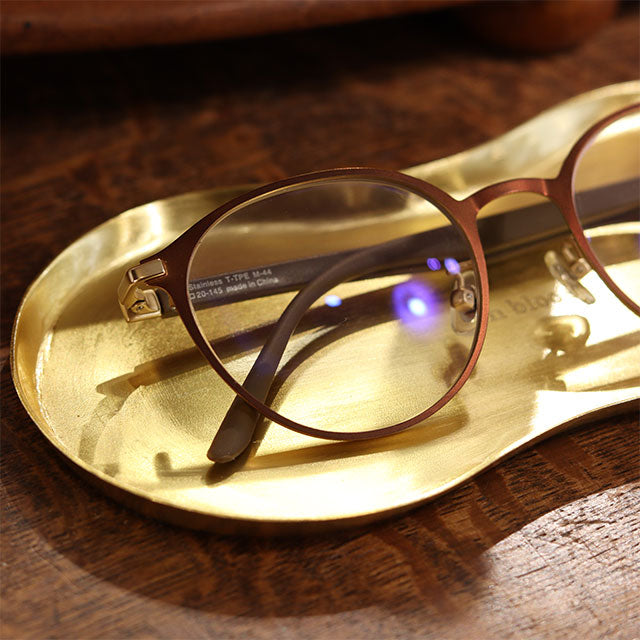 in bloom glasses tray