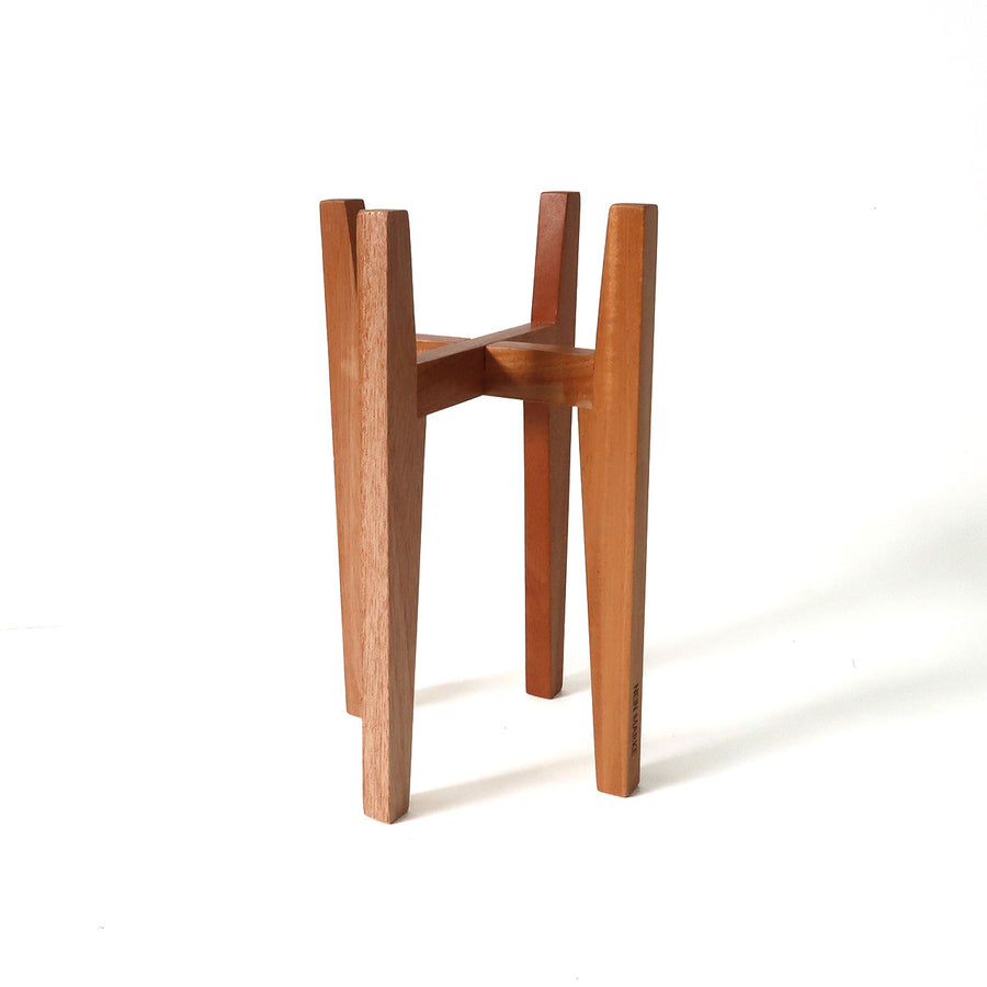 NEIN MARKE Mahogany Pot Stand S High
