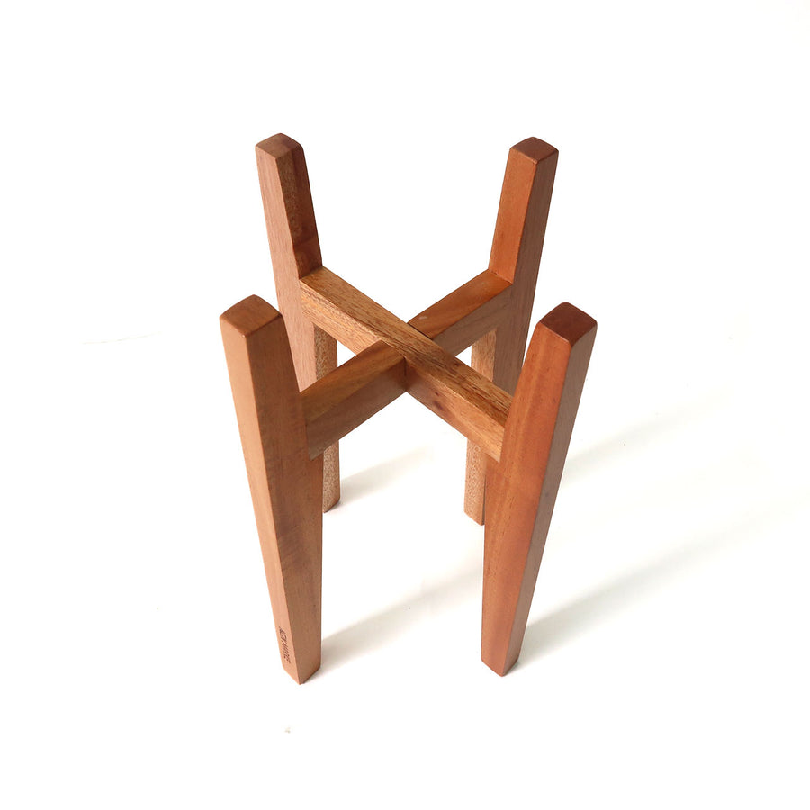 NEIN MARKE Mahogany Pot Stand S High