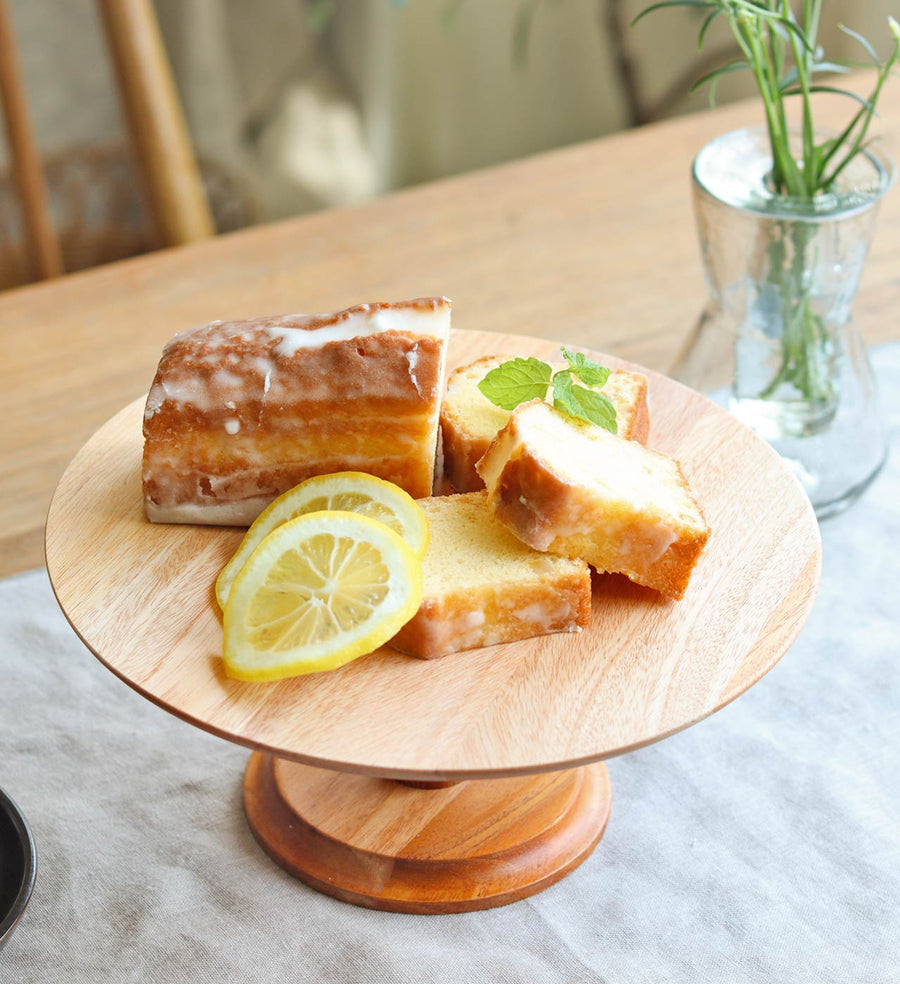 NEIN MARKE Mahogany Cake Stand L