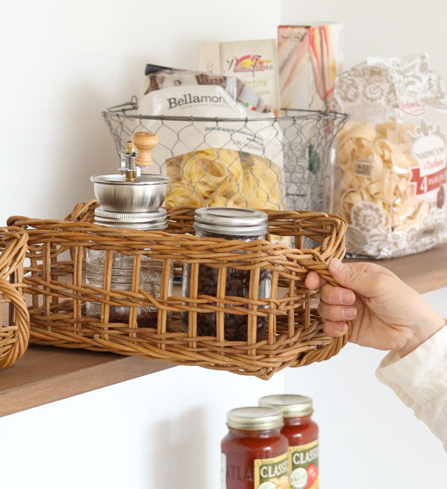 THE AROROG Kitchen Storage Basket, Large Size
