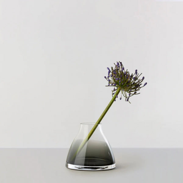 Flower vase no.1 smoke gray