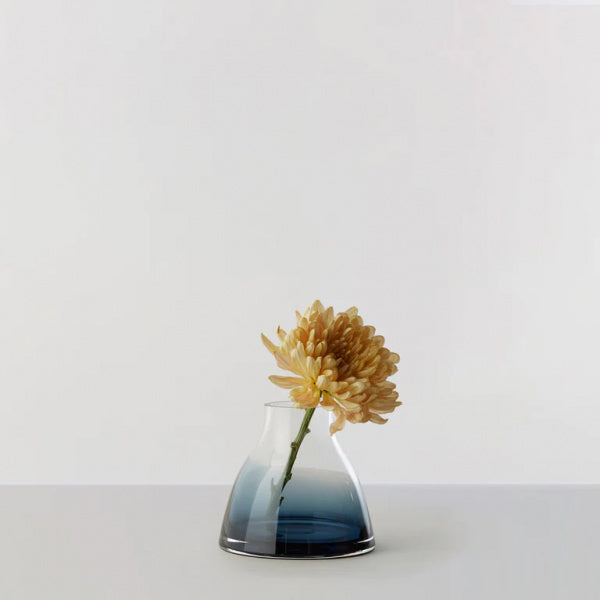 Flower vase no.1 indigo blue