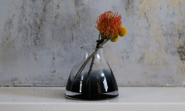 Flower vase no.1 indigo blue