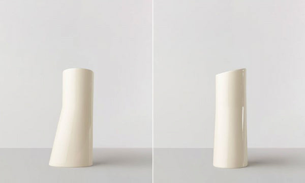 オーバルフラワーベース トール no.67 バニラ