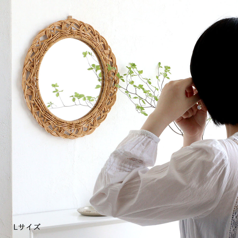 UTILE（ユティル）フラワーミラー L