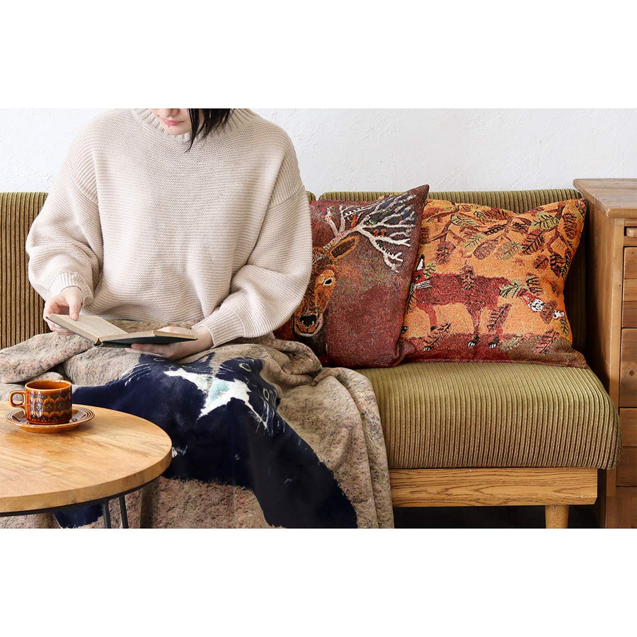 Atelier KOTETSU jacquard cushion cover