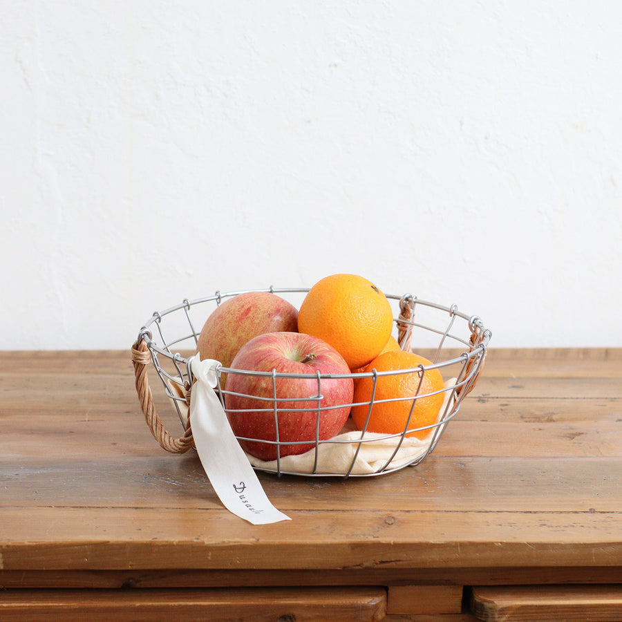 Dusaule Round Basket Low