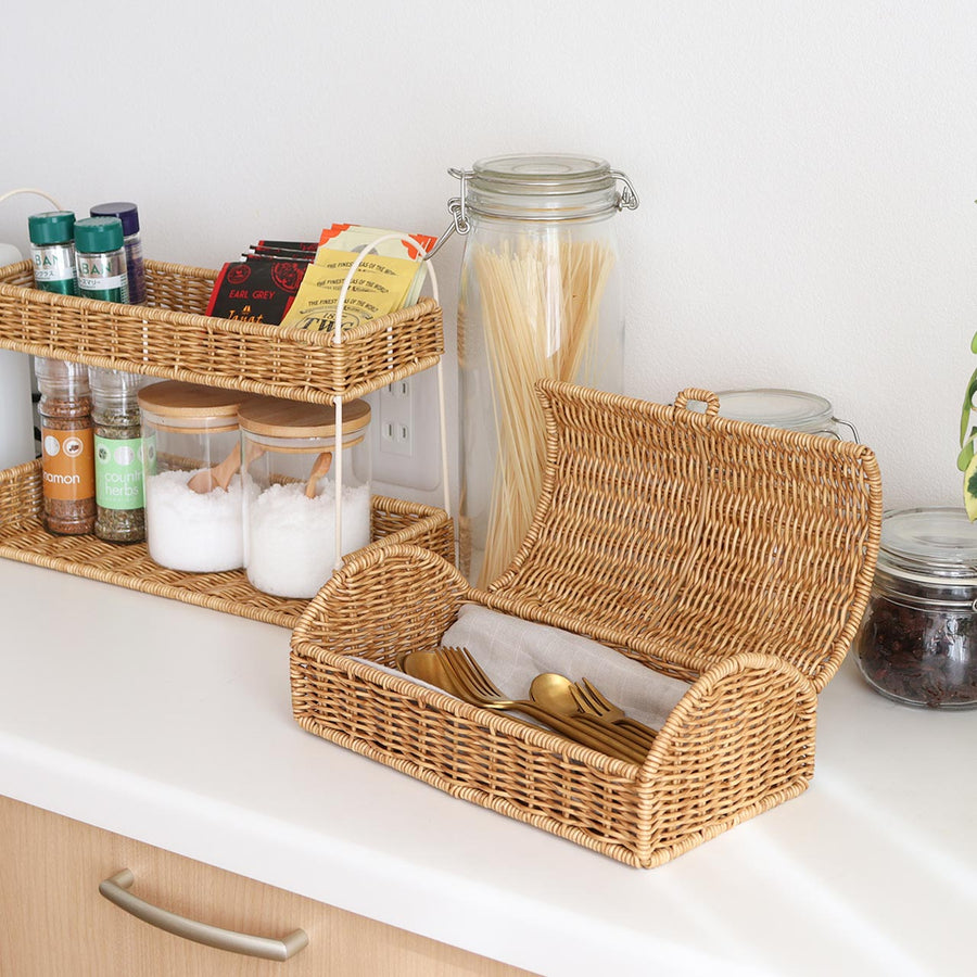 UTILE Low Basket with Lid