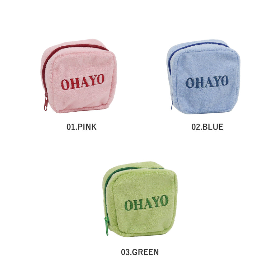 EIBORIE pile pouch OHAYO