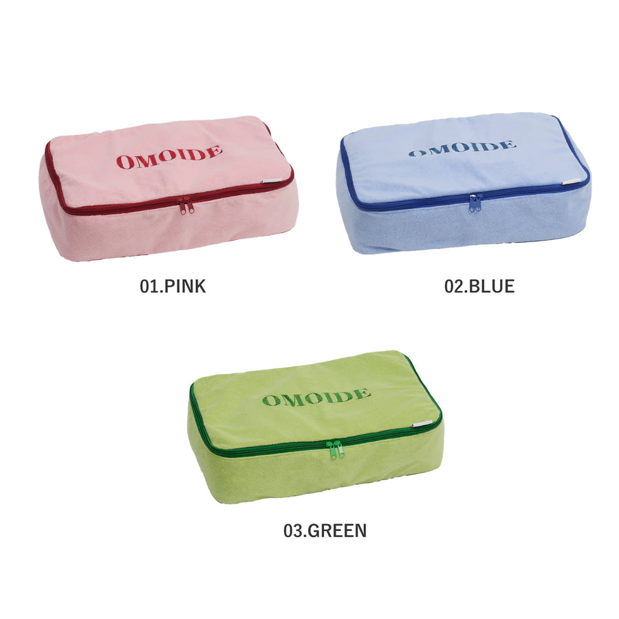 EIBORIE pile packing pouch, large size, OMOIDE