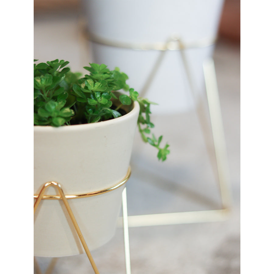 in bloom Line Pot Stand L