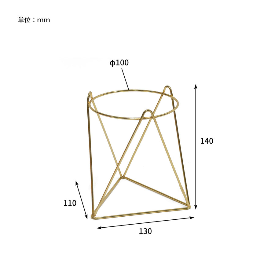 in bloom Line Pot Stand S